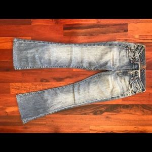 7 for All Mankind Vintage Bootcut Stonewash Jeans